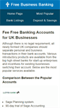 Mobile Screenshot of freebusinessbanking.org.uk